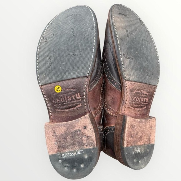 Bed Stu Brown Leather Oxford Wingtips - Picture 8 of 8